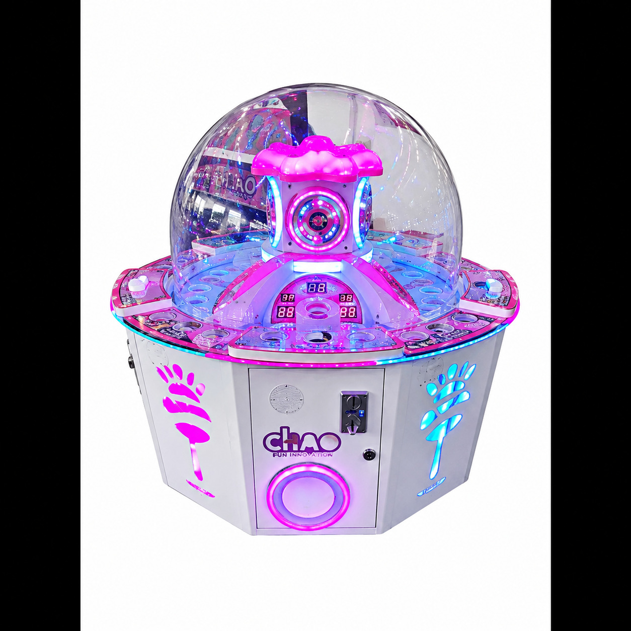 Five-person candy machine